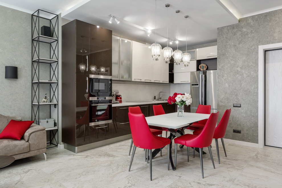 Реализованный проект, неоклассика с акцентами