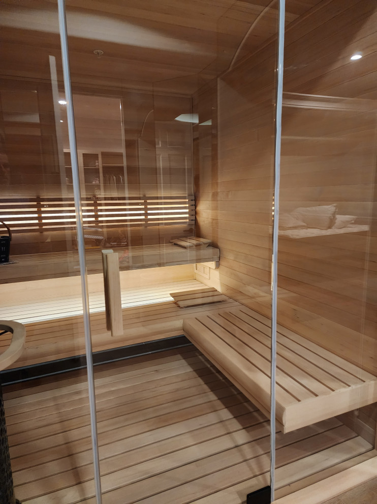 Luxury Built-in Traditional Sauna