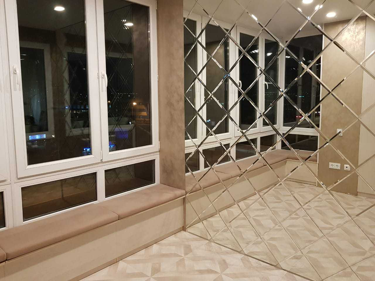 Зеркальное панно ЖК Татьянин Парк