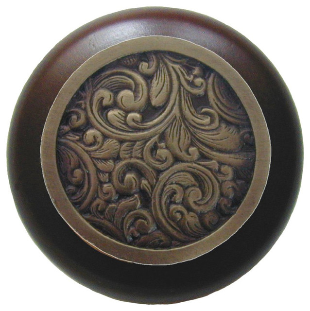 Shop Houzz Notting Hill Decorative Hardware Saddleworth Wood Knob