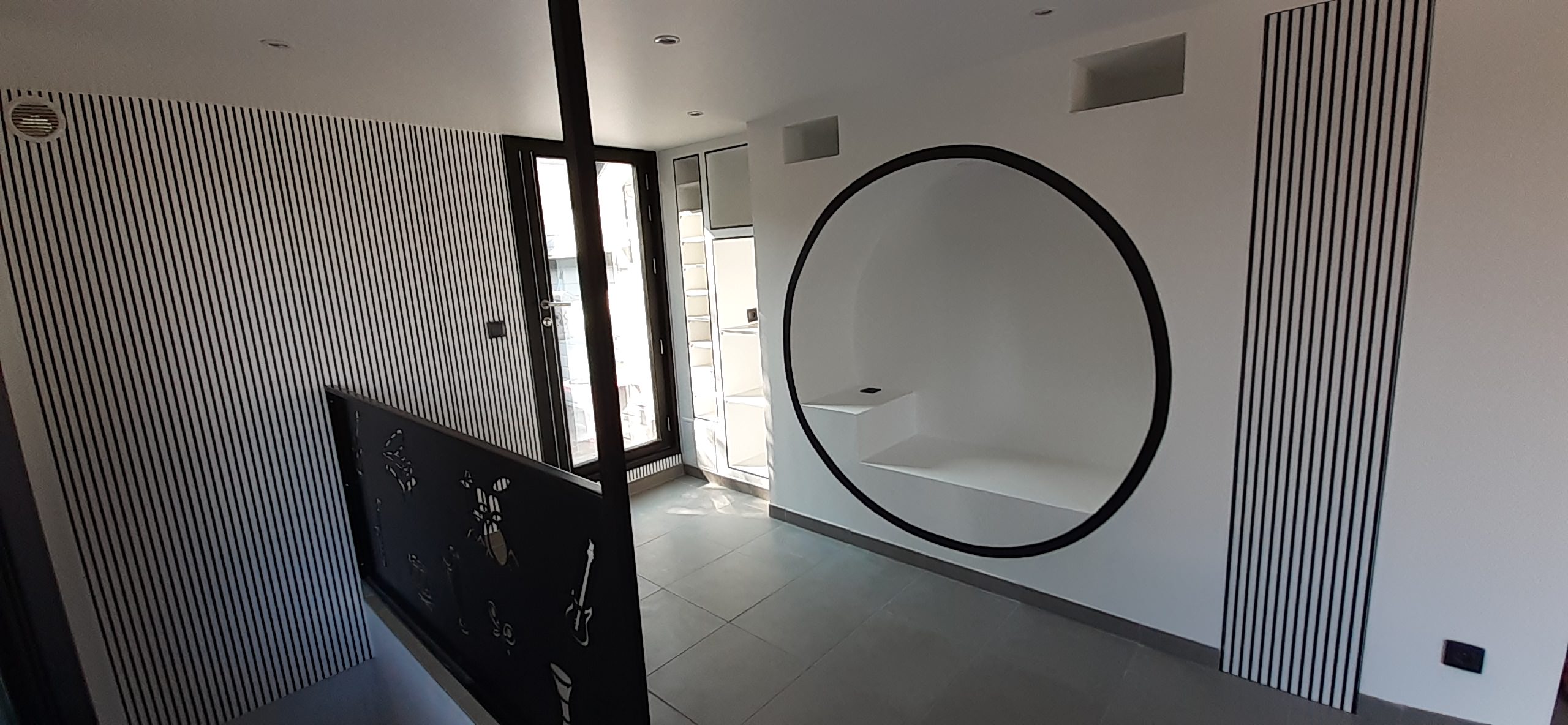 Aménagement et décoration du rdc d'une maison individuelle ossature bois