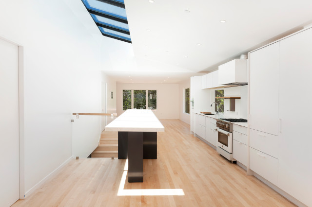 Mill Valley Addition + Remodel contemporaneo-cocina