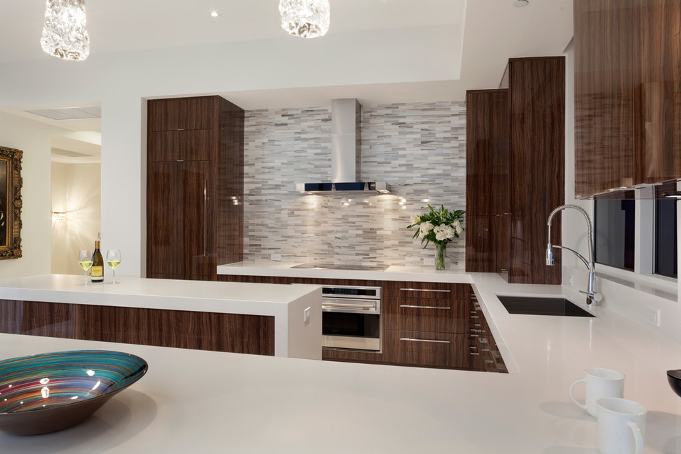 Kitchen - modern kitchen idea in Miami