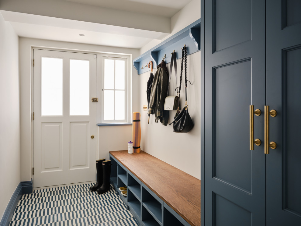 Barnes, SW13 Victorian House Renovation - Transitional - Entrance ...