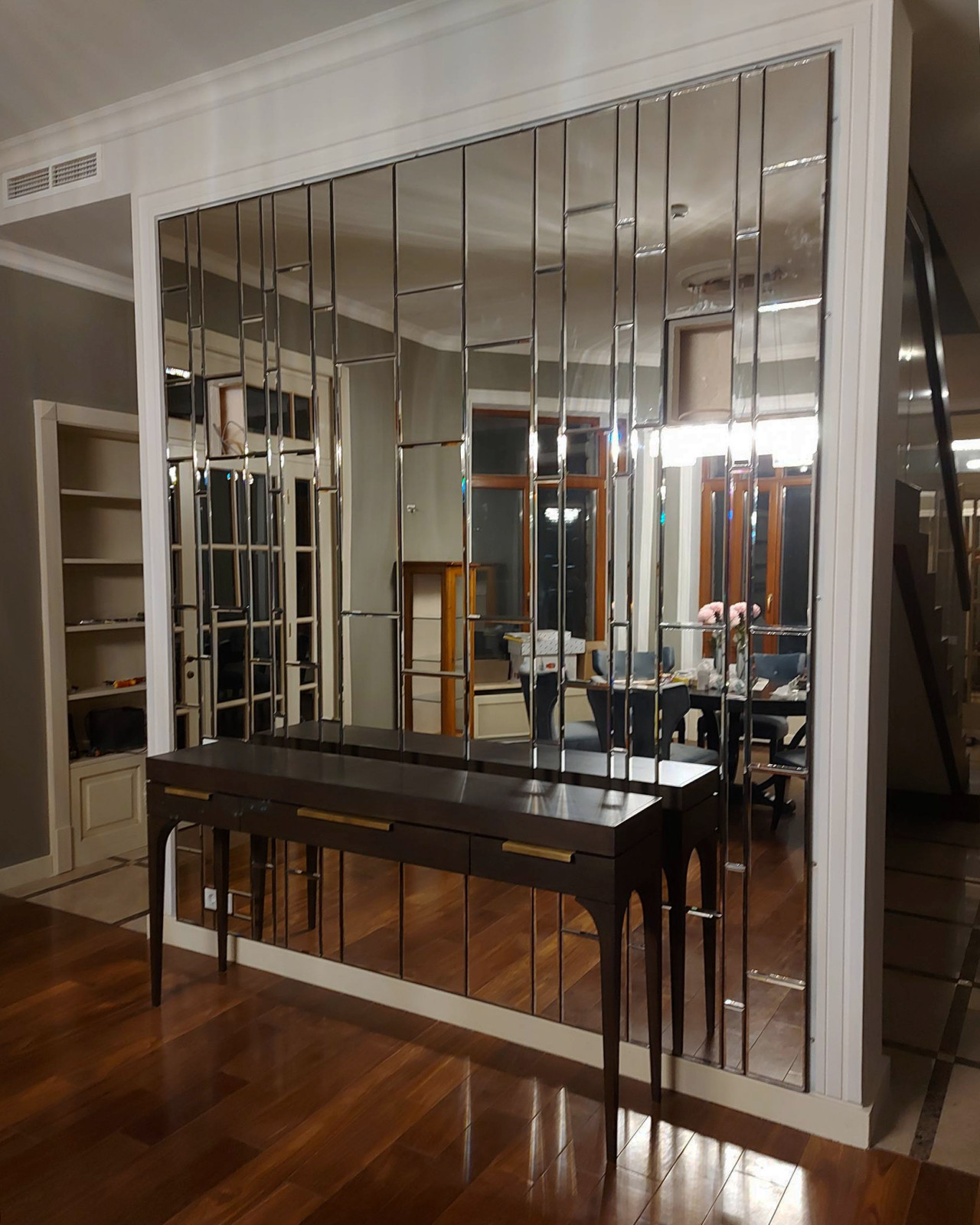 Зеркальное фацетное панно