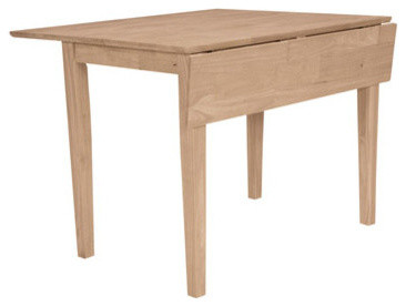 Mason Dual Drop Leaf Dining Table Unfinished Square Farmhouse Mason Dual Drop Leaf Dining Table Unfinished Square