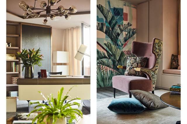 Architect Villa contemporary-arbetsrum