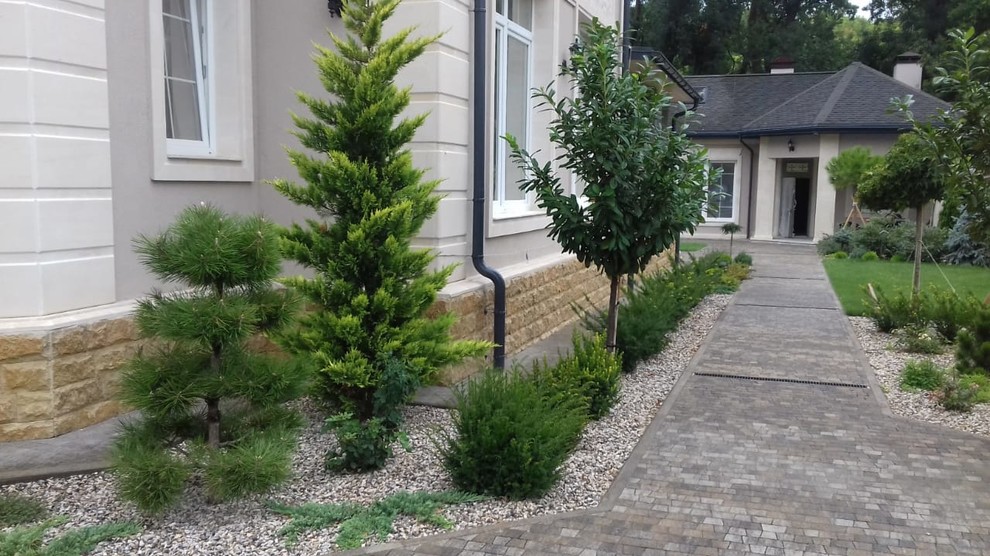 Озеленение частного дома в с.Мысхако