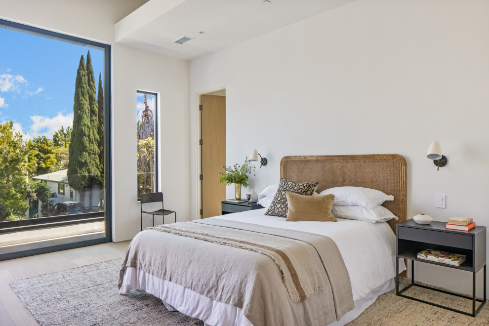 Los Angeles Complete Remodel Contemporary Bedroom Los Angeles