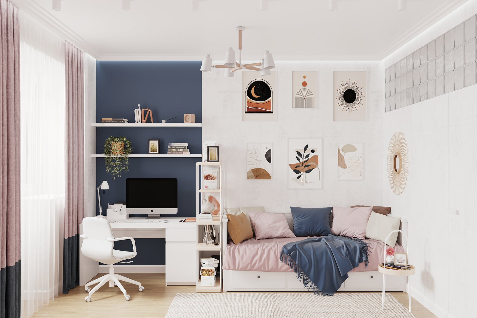 Спальня для юной девушки