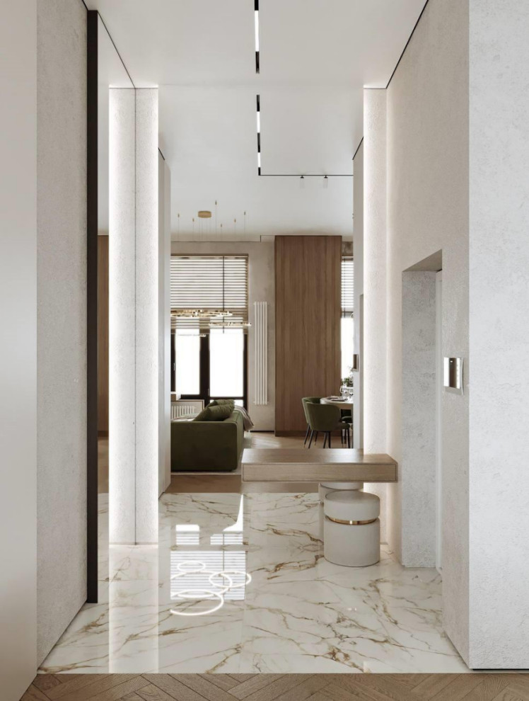 Интерьер квартиры для семьи из 5 человек, 150 м2