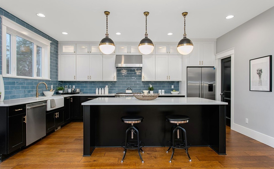 Ralph Lauren Inspired New Construction - Transitional - Kitchen - Seattle -  by Colette Industries | Houzz