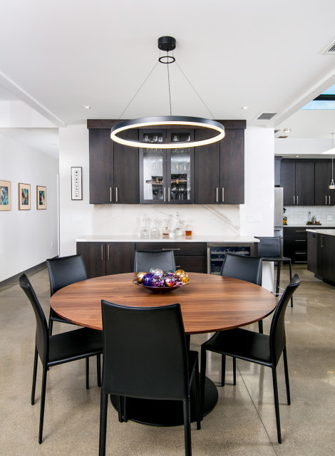 Merlin Way Custom Home contemporary-dining-room
