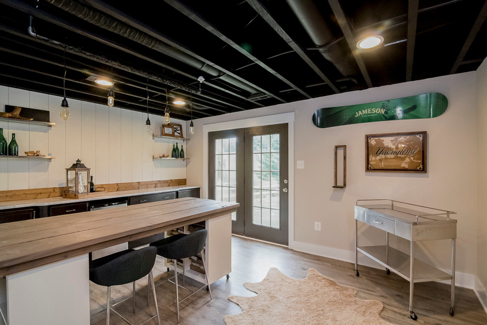 Rec Room Industrial Basement Baltimore by C.E. Rensberger