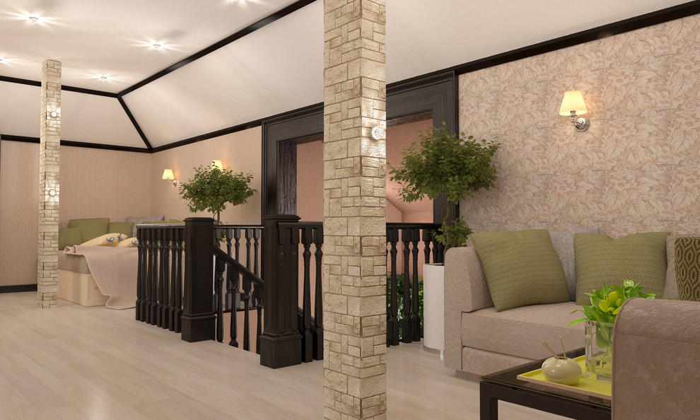 загородный дом в живописном месте города Тюмени