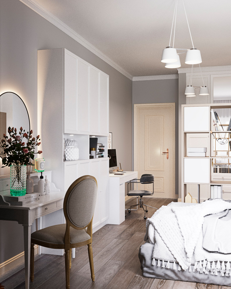 спальни в городской квартире