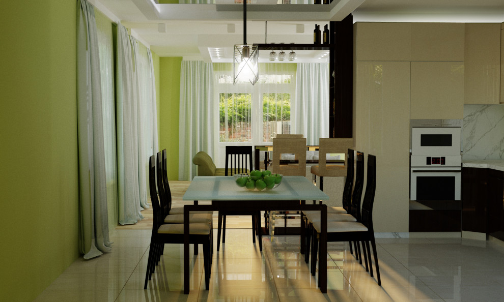 Дизайн-проект коттеджа площадью 250 кв.м