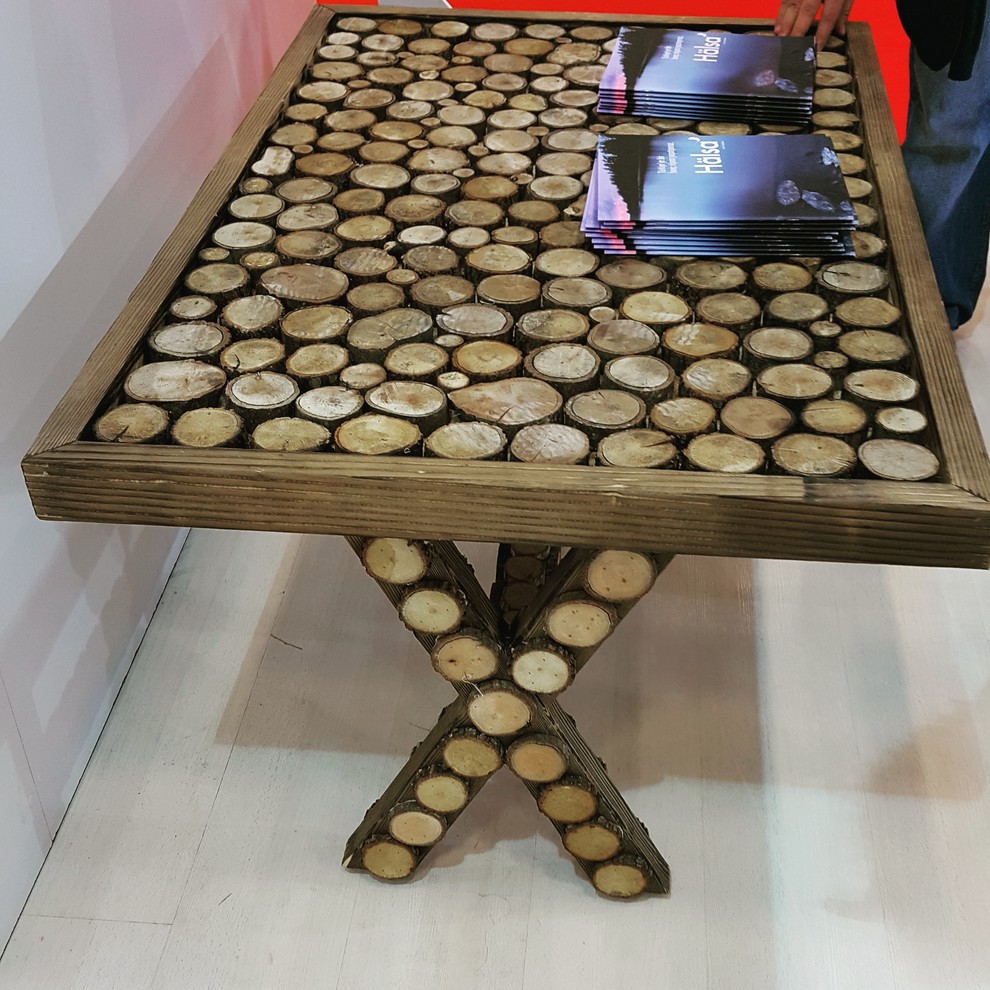 Наш столик для выставки  в Стамбуле