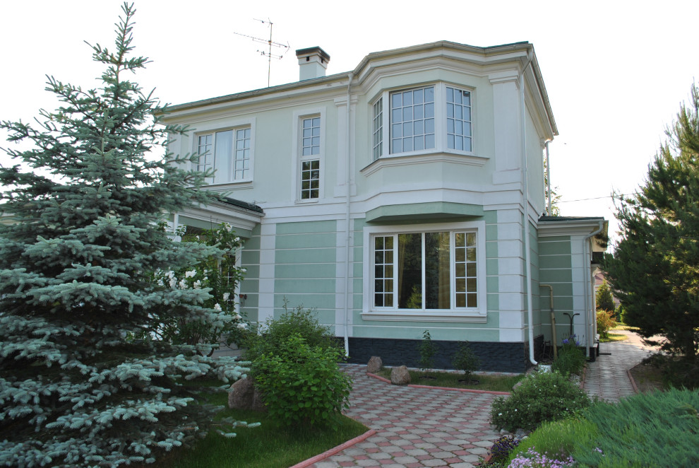 Дом после реконструкции в кп "Новый мир"