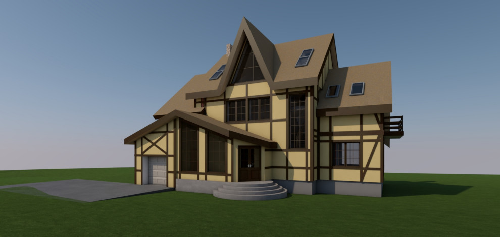 Жилой дом в Подмосковье