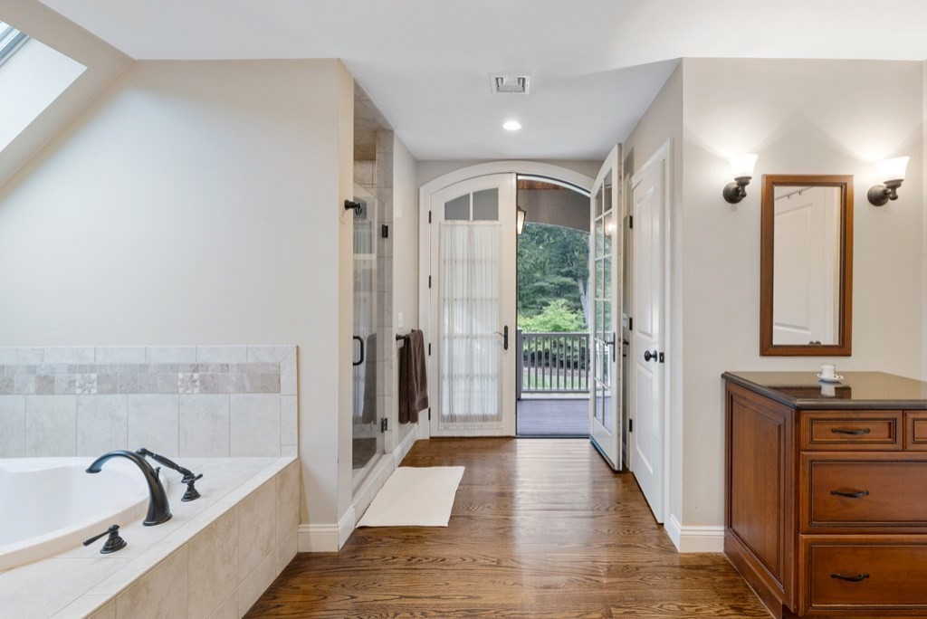Balcony off of Master Bathroom