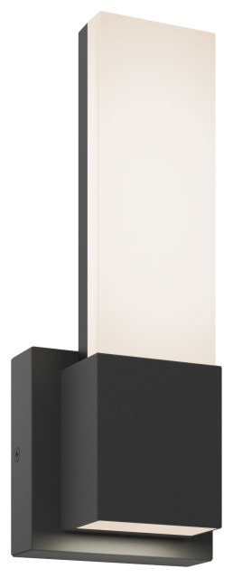 Artika Pillar Modern Outdoor Wall Light Black Modern Outdoor Wall Lights And Sconces By 8396