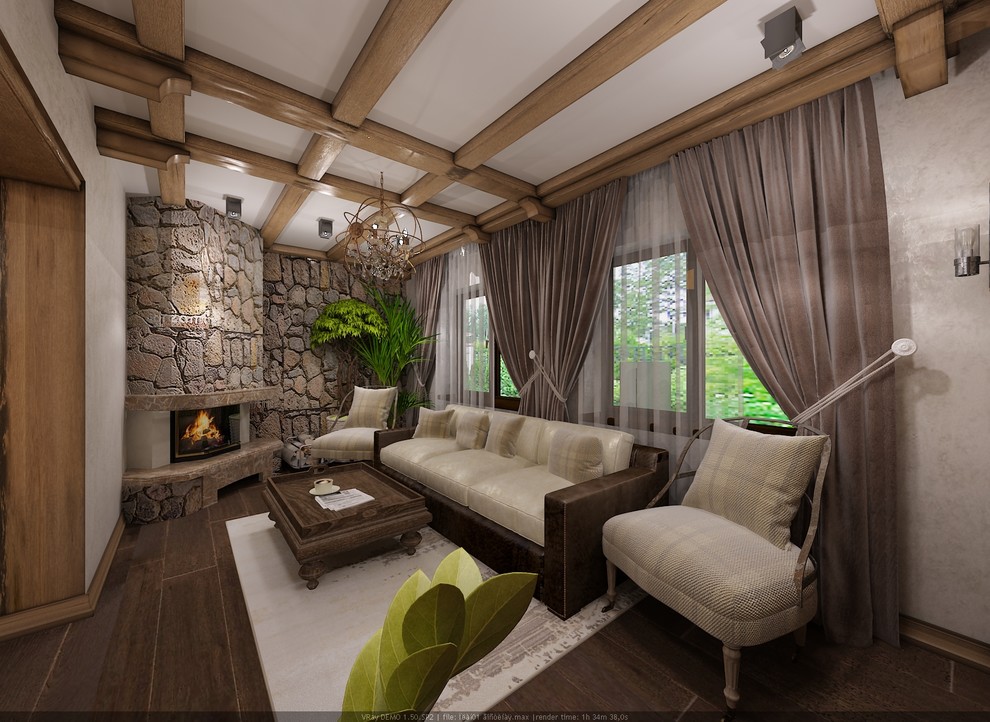 Интерьер загородного дома