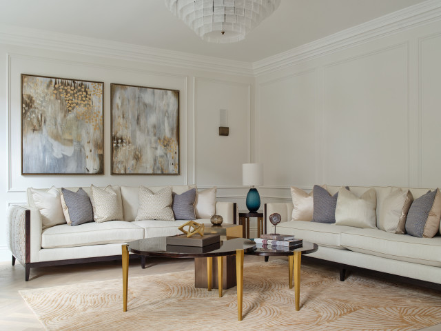 Hampstead Family Home renovation and Extension fusion-living-room
