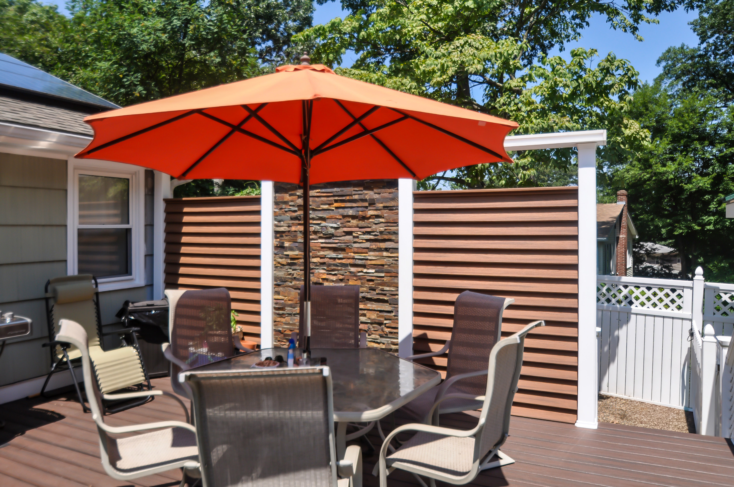 Deck - deck design and construction by Design 1 Kitchen & Bath in Burlington MA