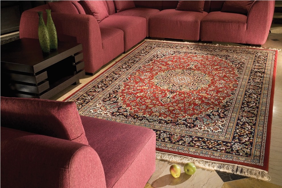 Machine made persian rug and carpet