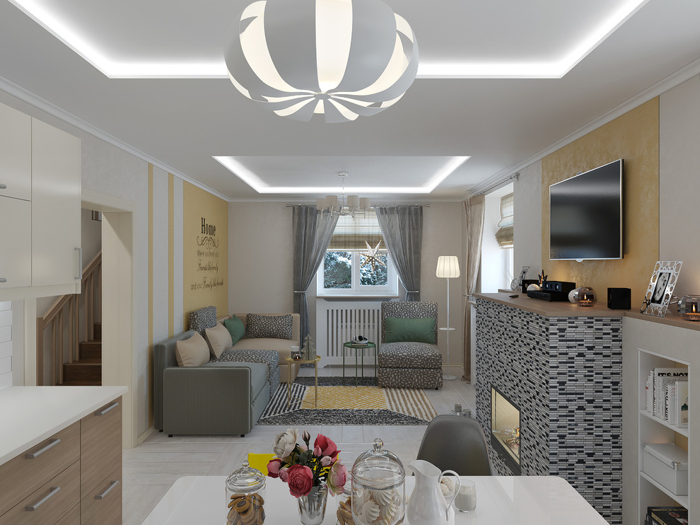 Дом, где живут и кот, и собака)