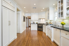 Corner Stove - Transitional - kitchen - M Wright Design 