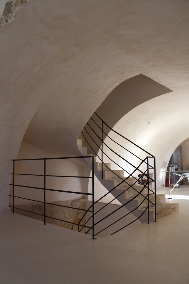 Design ideas for a mediterranean staircase in Marseille.