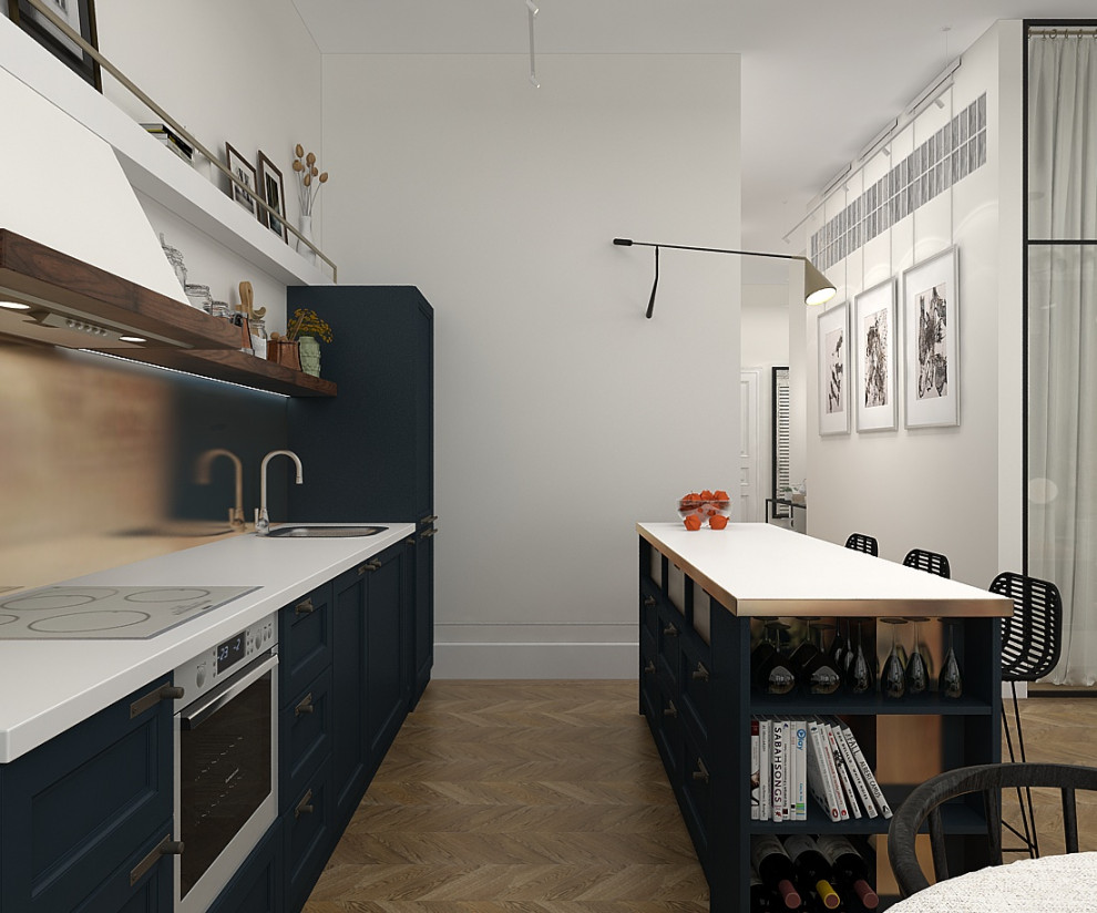 Проект: ЖК "Счастье" - 125 кв.м.