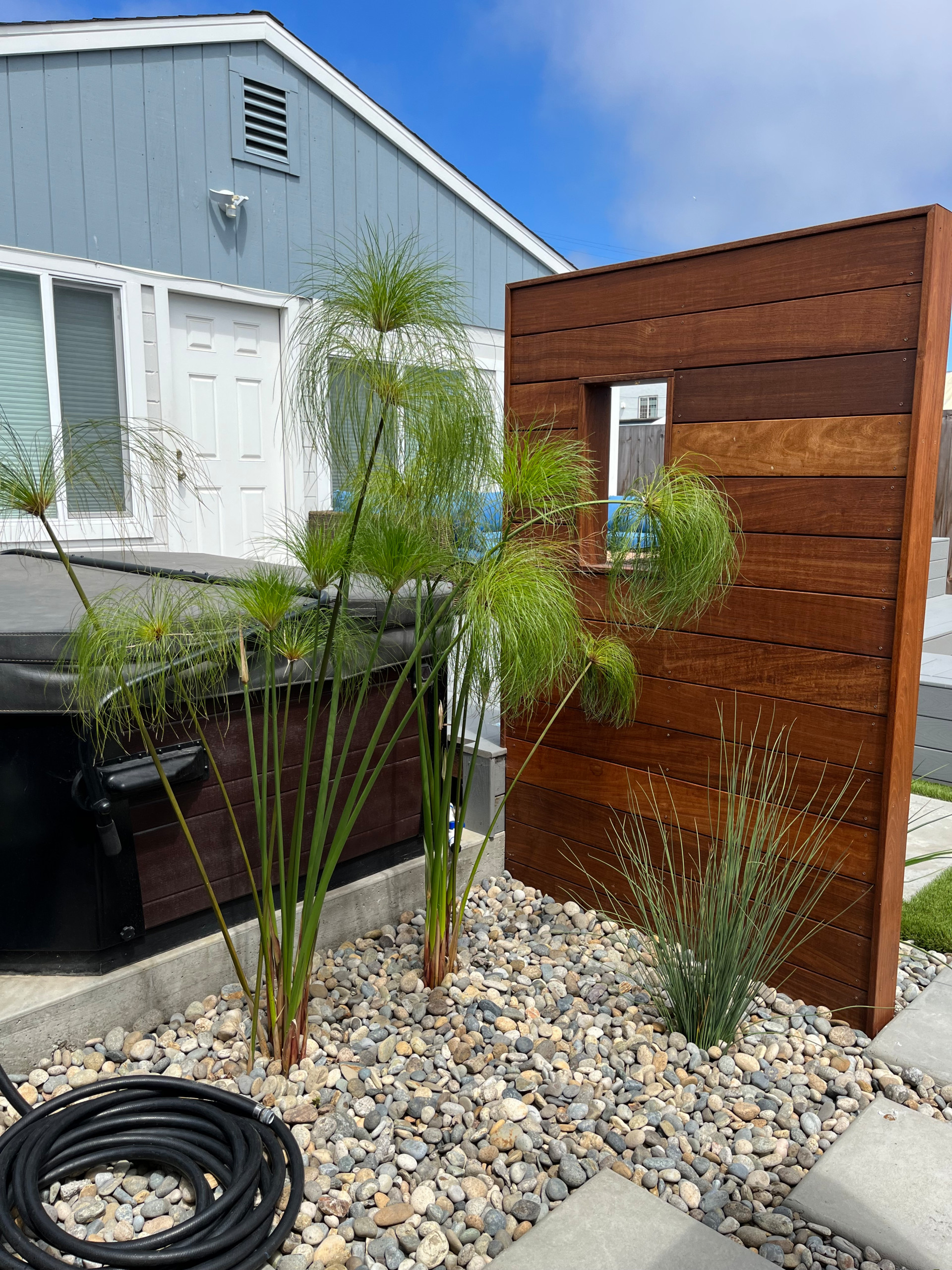 Surfer's backyard retreat
