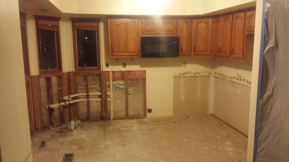 Remodeling Kitchen after Flooding