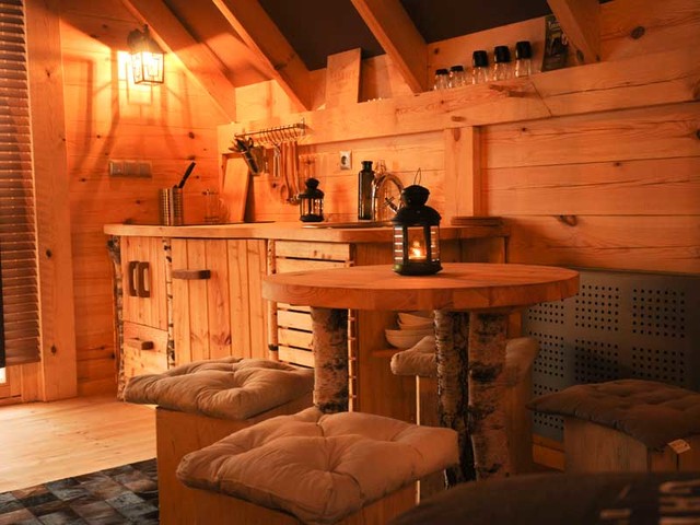 Les Cabanes de Rensiwez skandinavisk