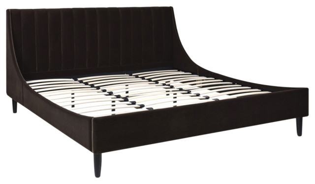 Aspen Tufted Headboard Platform Bed Set, Home Styles The Aspen Collection King Bed