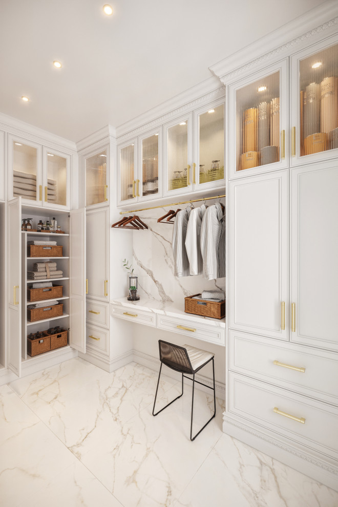 Inspiration for a contemporary laundry room in Los Angeles.