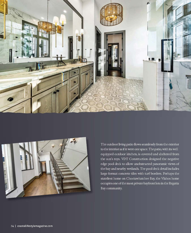 Coastal Lifestyle Magazine-  Bayside Luxury Villa