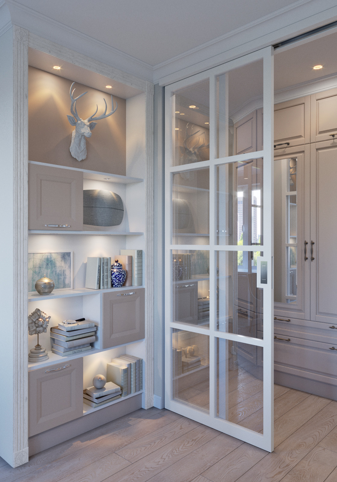 Современная классика с элементами ар-деко. Москва.м.Фрунзенская.