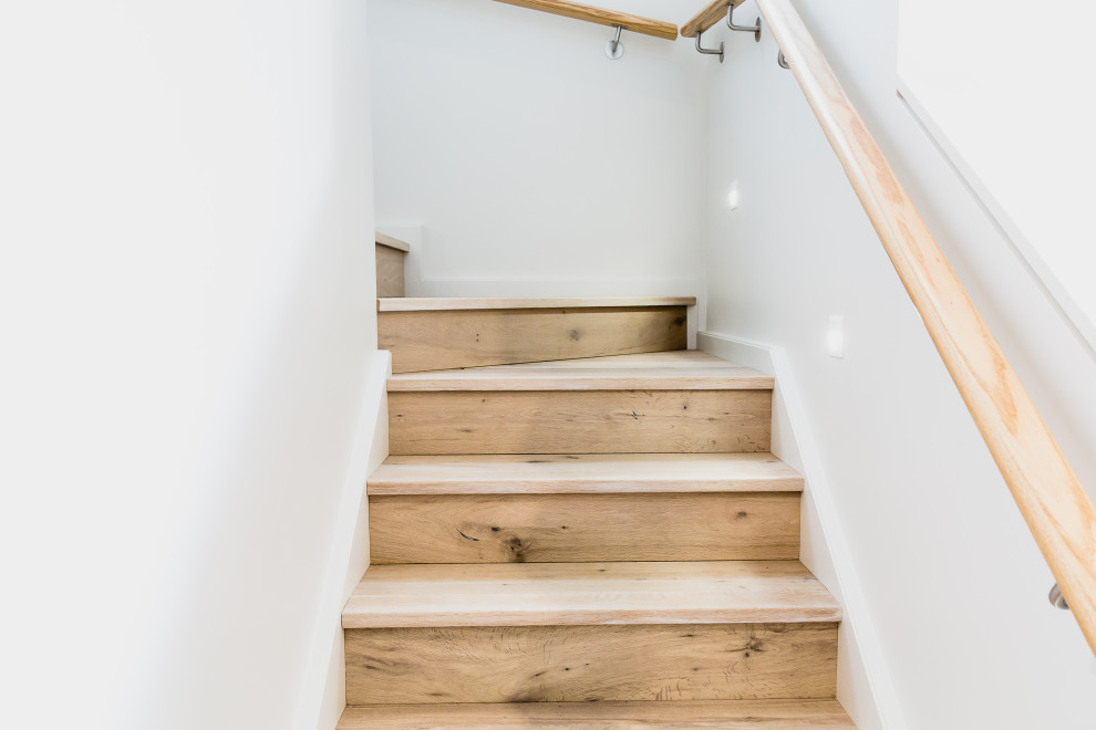Contemporary staircase in Adelaide.