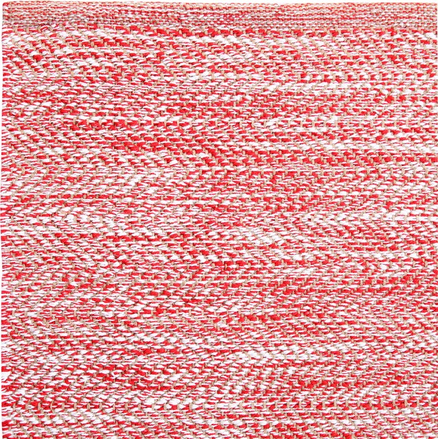 Ashton Red Modern Rug, 5'x8'