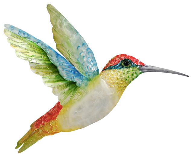 Eangee Home Design Hummingbird Wall Decor, Large Multi - Tropical ...