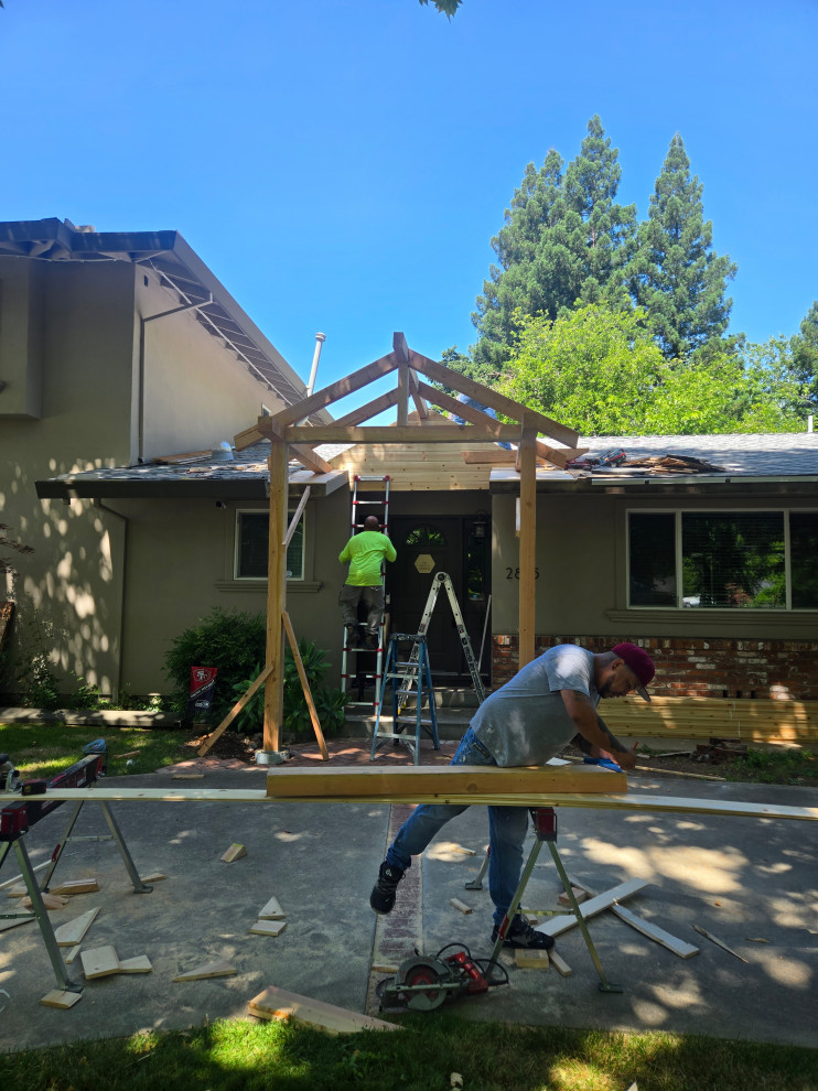 Gabled Entry Addition