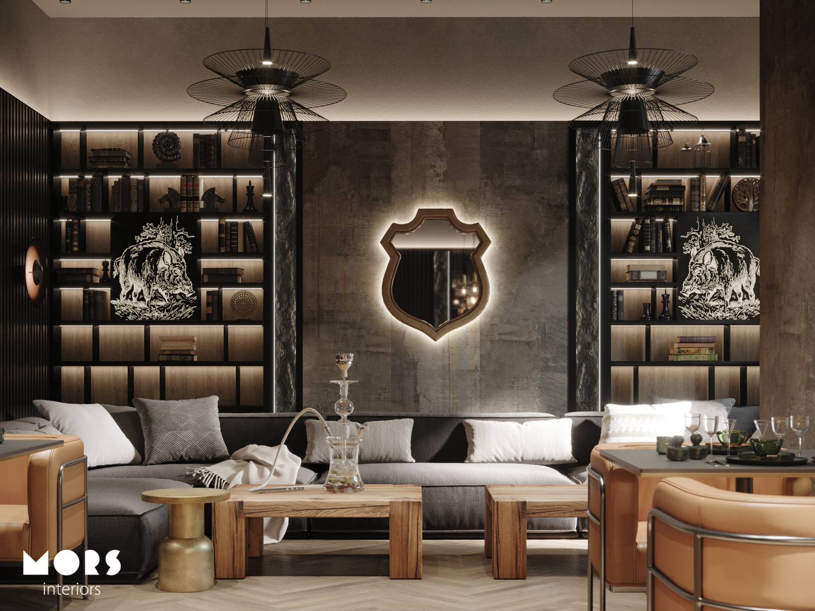 Дизайн-проект кальянной