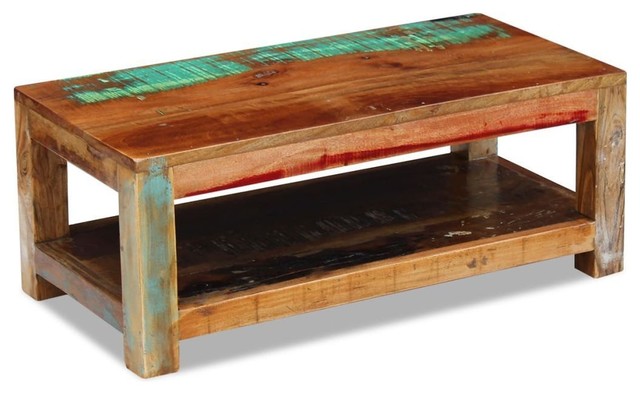 Solid Wood Coffee Table Side Table 