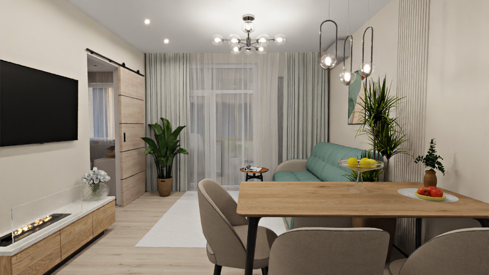 2х комнатная квартира-студия