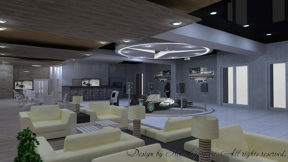 Проект AMG Lounge для Mercedes-Benz "Ралли Сочи 2019"