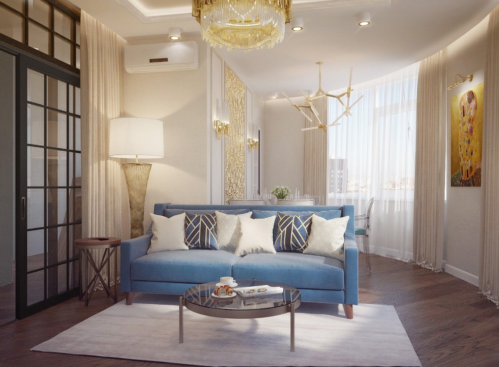 Частная квартира. гостиная